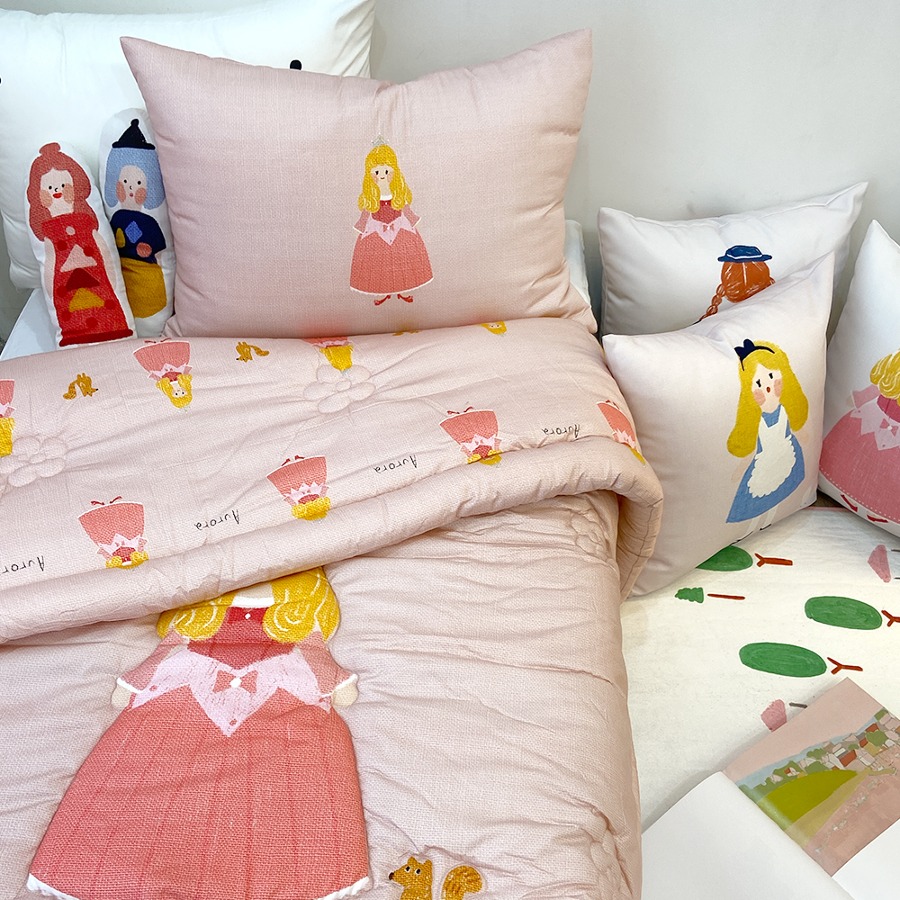 캐리마켓 -  [드로잉에이미] Aurora bed comforter set