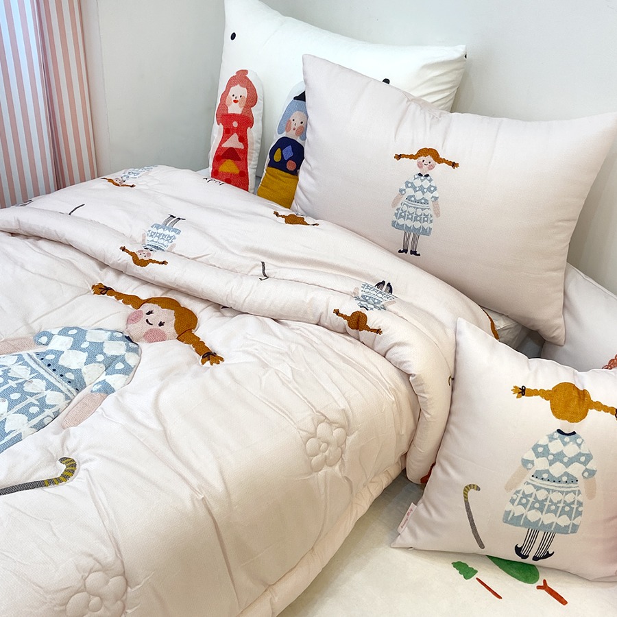 캐리마켓 -  [드로잉에이미] Judy bed comforter set