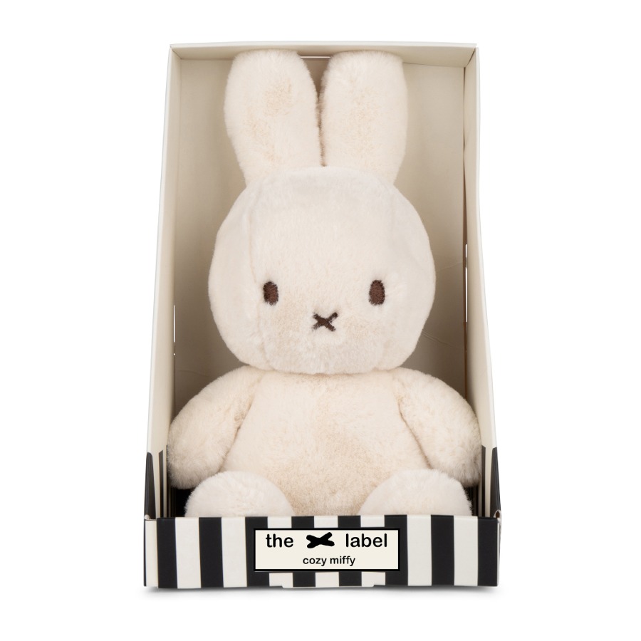 캐리마켓 -  [BON TON TOYS] Cozy Miffy Sitting Cream in giftbox - 23cm