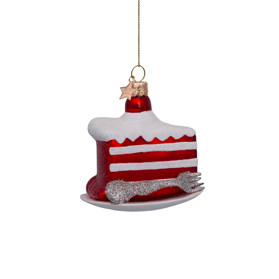 캐리마켓 -  [본델스] Ornament glass red velvet cake H7cm