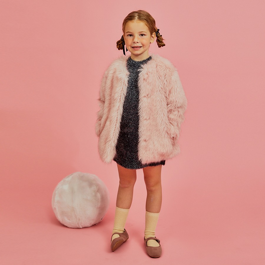 캐리마켓 -  [몰리올리] HUGME party fur coat [baby pink]
