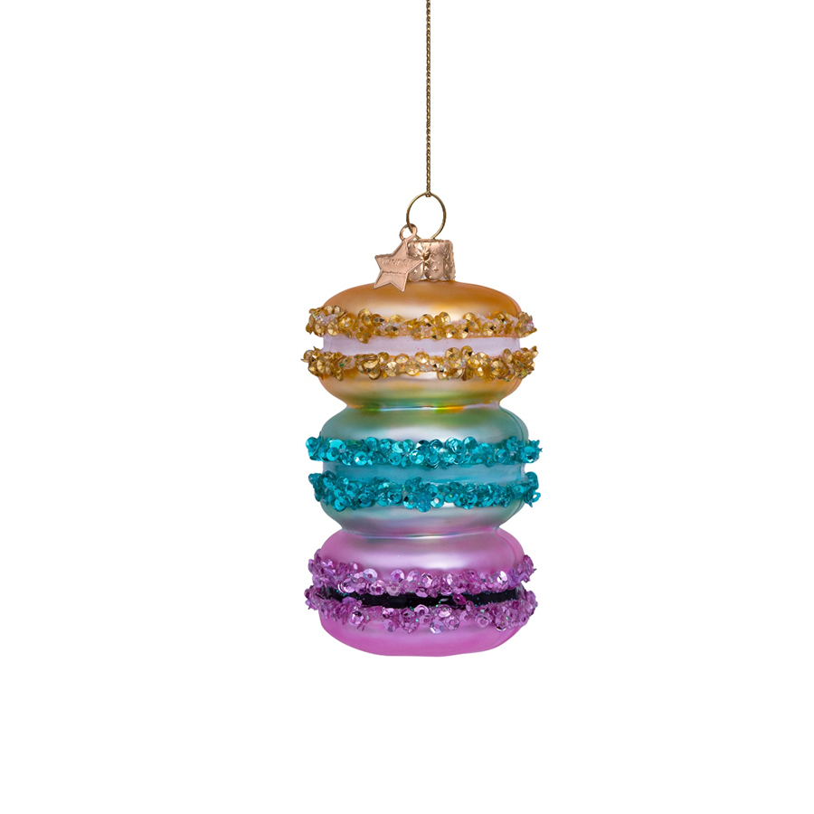 캐리마켓 -  [본델스] Ornament glass multi color macaron tower H9.5cm