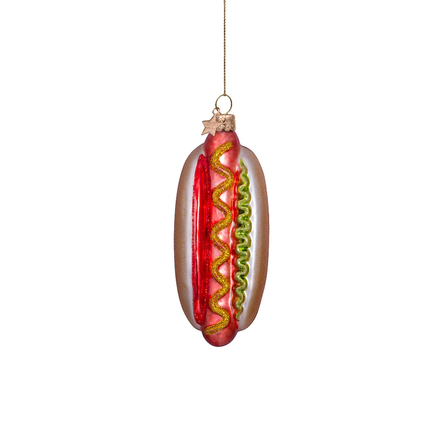 캐리마켓 -  [본델스] Ornament glass multi hotdog small H12cm