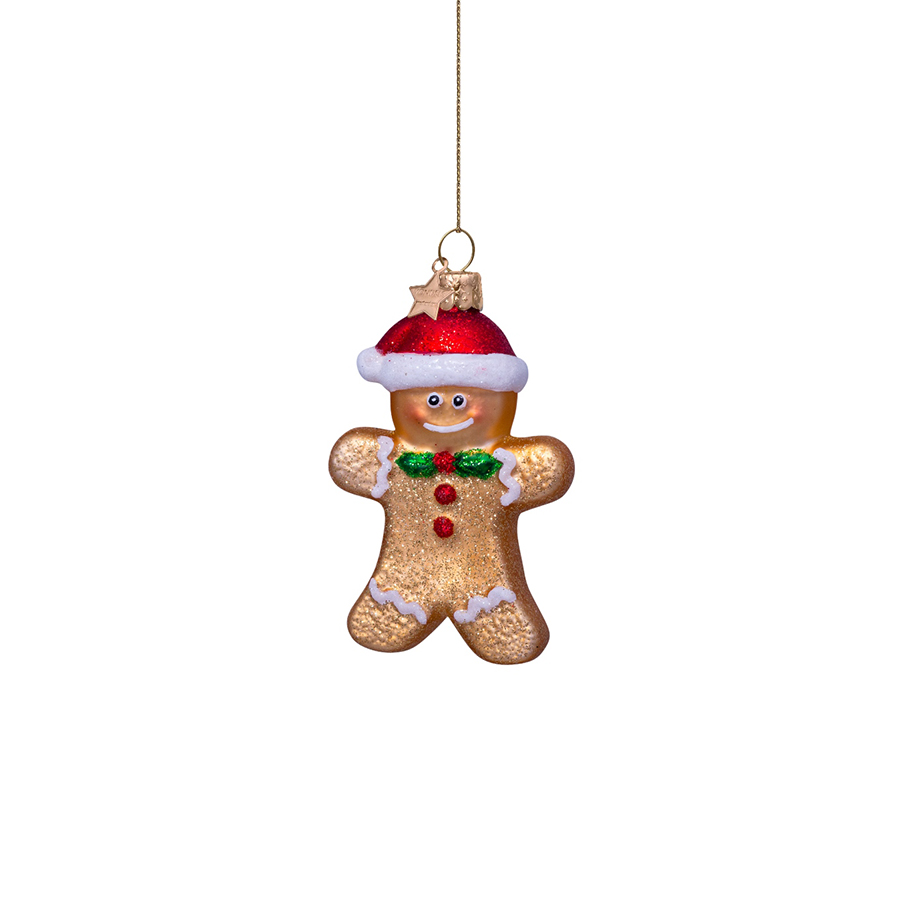 캐리마켓 -  [본델스] Ornament glass gingerbread cookie H8.5cm