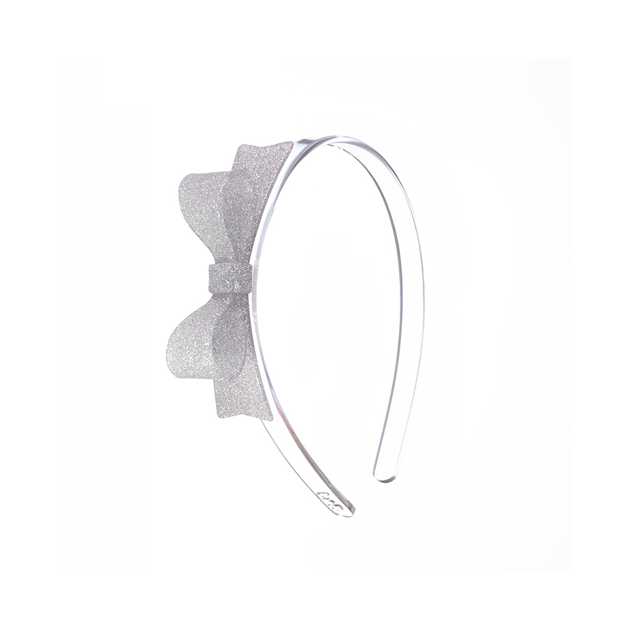 캐리마켓 -  [릴리즈 로지즈 뉴욕] Bow Tie Silver Headband Hairband