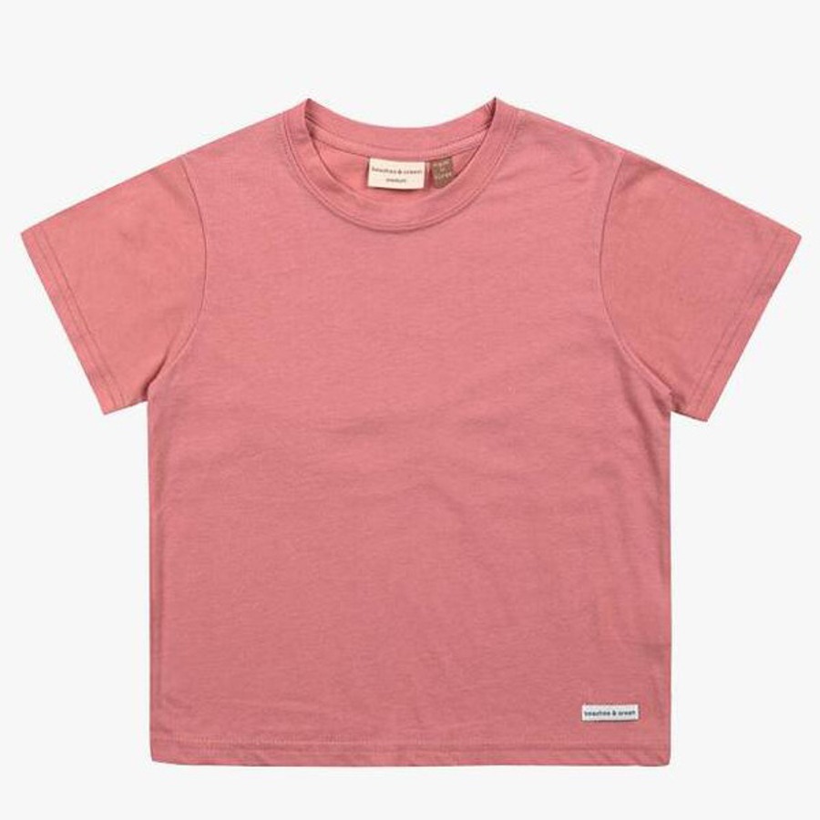 캐리마켓 -  [비치스앤크림]비치스 텐더 반팔 티셔츠-인디핑크(Beaches Tender Half-Sleeve T-shirt, Indi Pink)