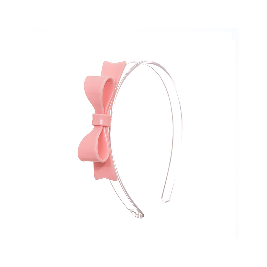 캐리마켓 -  [릴리즈 로지즈 뉴욕] Bow Tie Light Pink Hairband